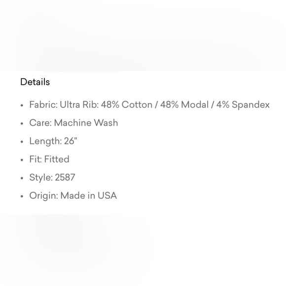 MICHAEL STARS RAE RIBBED STRIPED SKIRT WITH SLIT NWOT - Picture 13 of 13